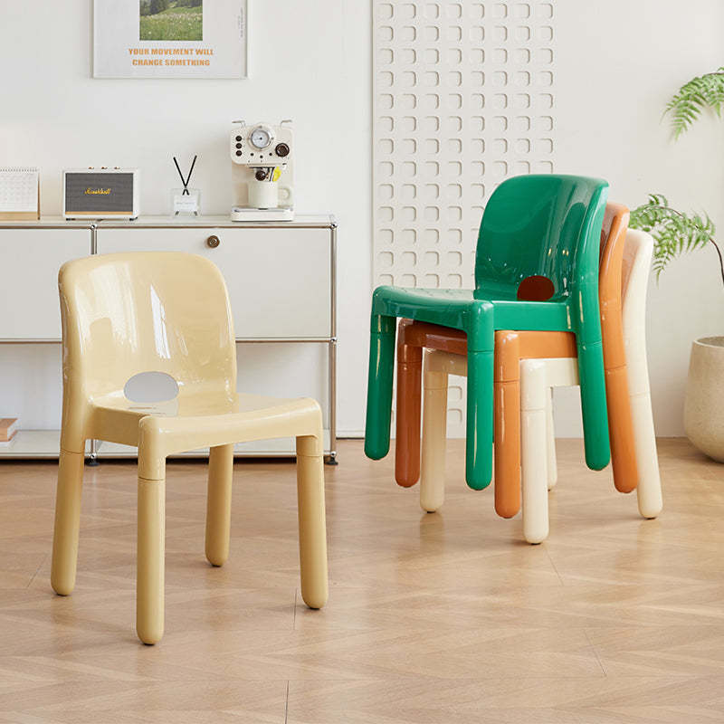 Nordic Stackable Plastic Dining Chair