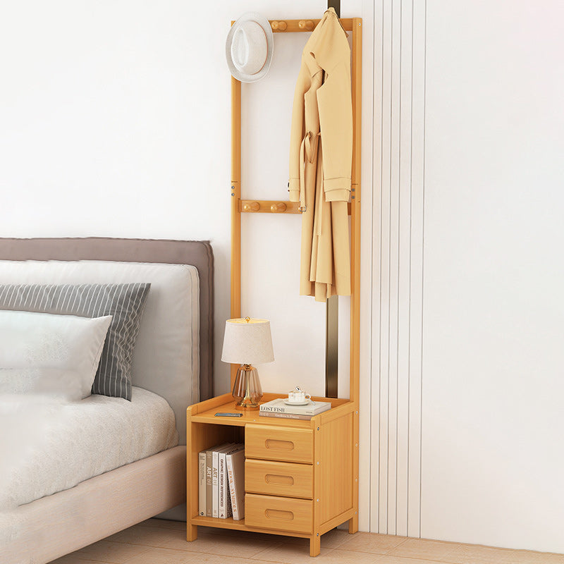 Japanese Solid Wood Nightstand — B