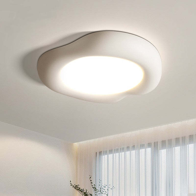 Minimalist Apple Shape LED Flush Mount Light