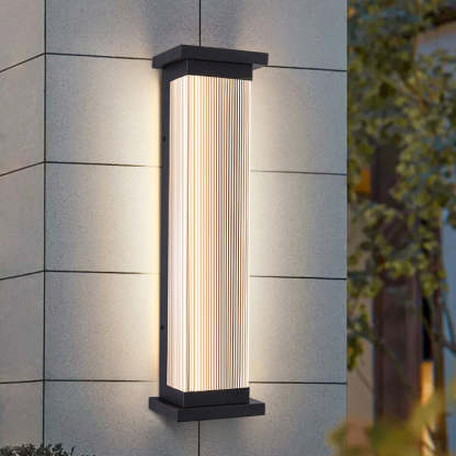 Minimalist Stainless Steel Wall Sconce - 01
