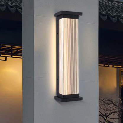 Minimalist Stainless Steel Wall Sconce - 01