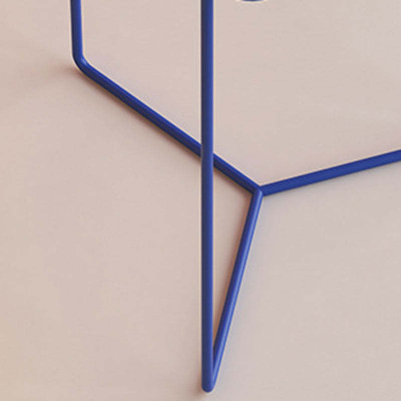 Minimalist Round Iron End Table