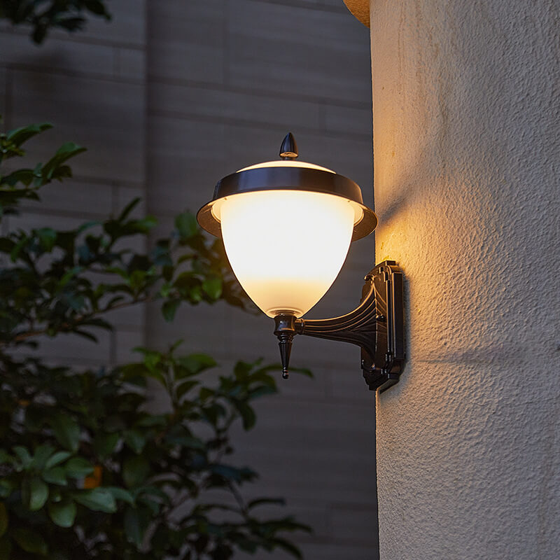 Minimalist Square Pointed Outdoor Wall Lamp