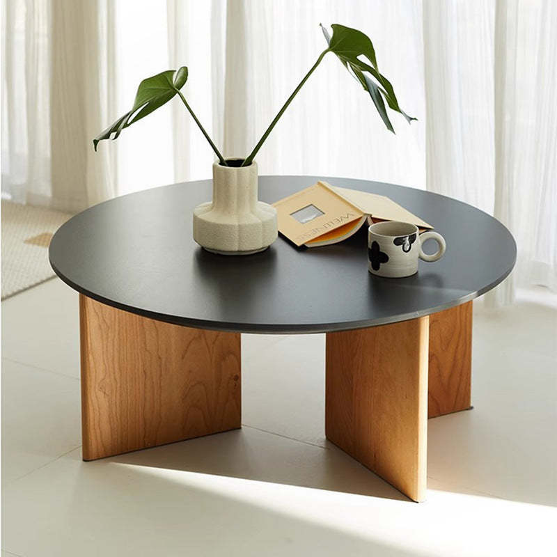 Nordic Rock Board Wood Coffee Table