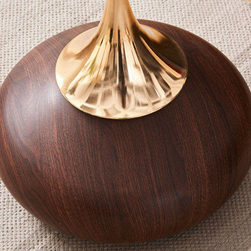 Luxury Round Oval Metal Coffee Table