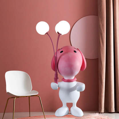 Modern Snoopy Resin Table Lamp — 110V-120V For US/CA