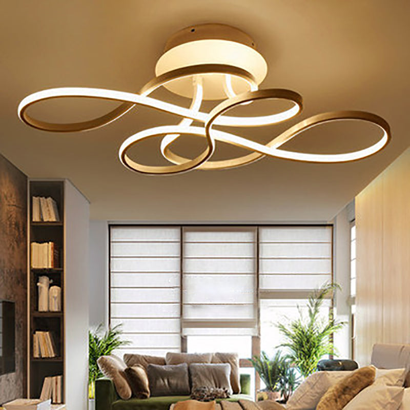 Transitional Irregular Strip Aluminum Ceiling