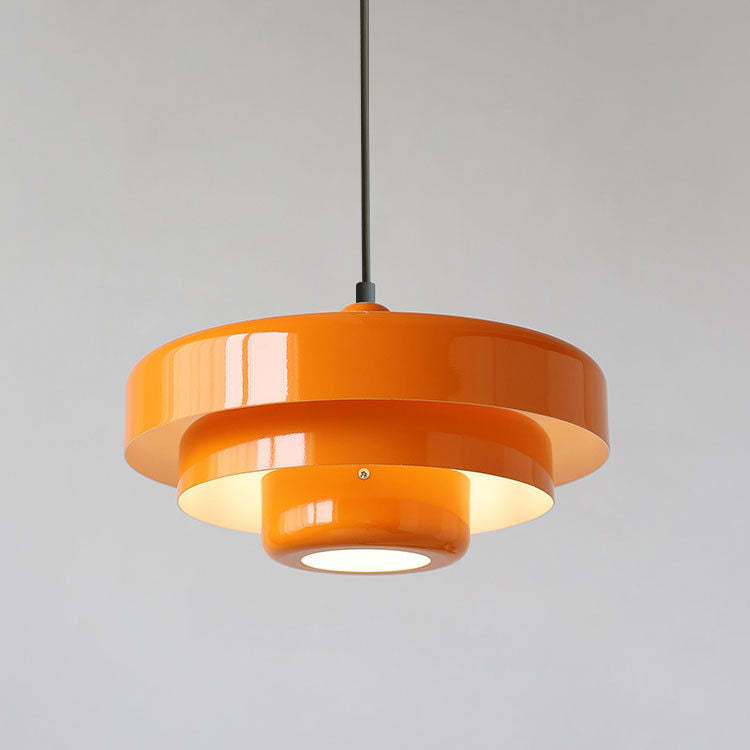 Nordic Vintage Multi-Layer Metal Pendant Light
