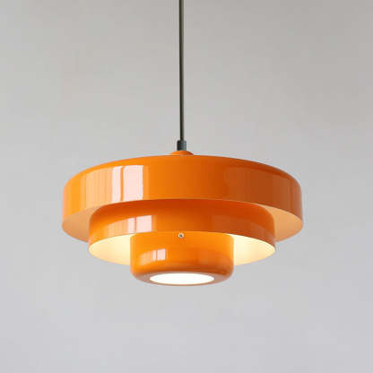 Nordic Vintage Multi-Layer Metal Pendant Light