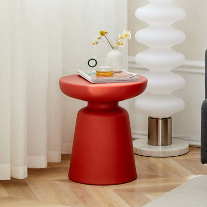 Scandinavian Mushroom End Table