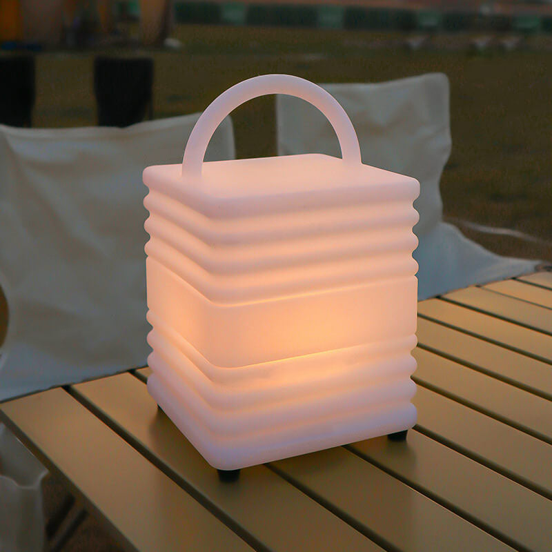 Decorative Square Camping Portable LED Outdoor Light
