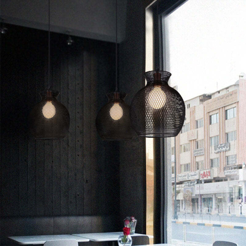 Industrial Cylindrical Pendant Light