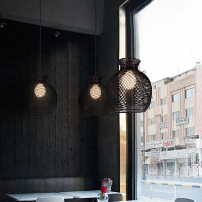 Industrial Cylindrical Pendant Light