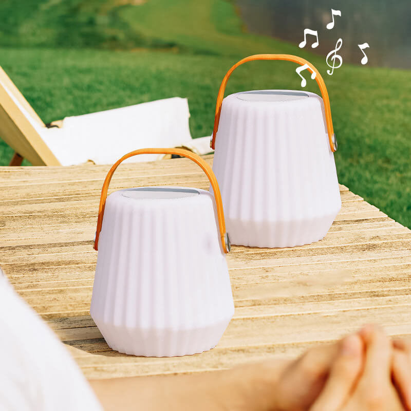Lighom basket bluetooth metal landscape lighting for patio — Large