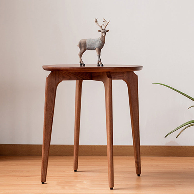 Vintage Round Solid Wood Coffee Table