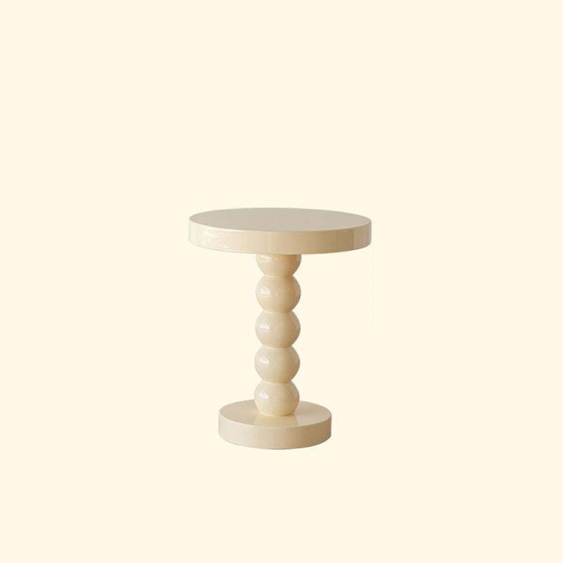 Retro Round Gourd Solid Wood Coffee Table
