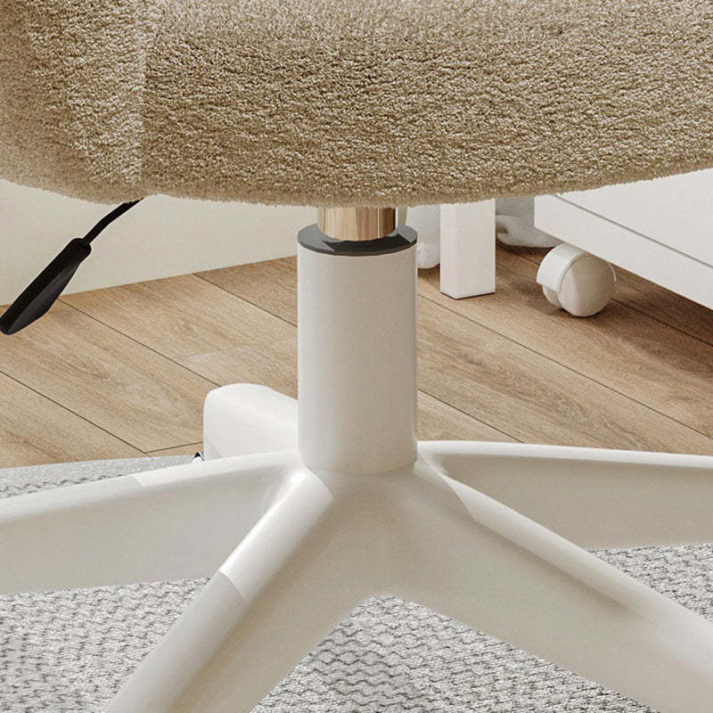 Cloud Nylon Steel Vanity Stool — Swivel / Green