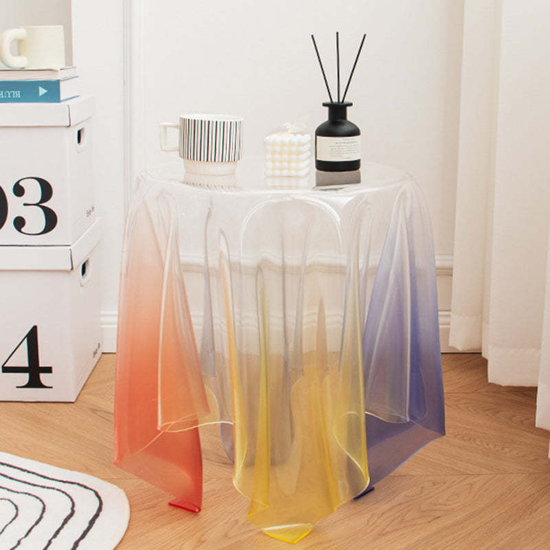 Scandinavian Magic Acrylic Glass End Table — Smoke Gray