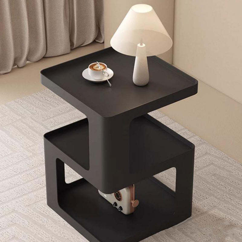 Minimalist Iron 3-Tier Side Table