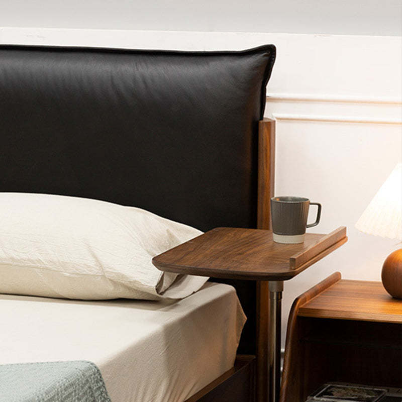 Nordic Cylindrical Solid Wood Steel Side Table
