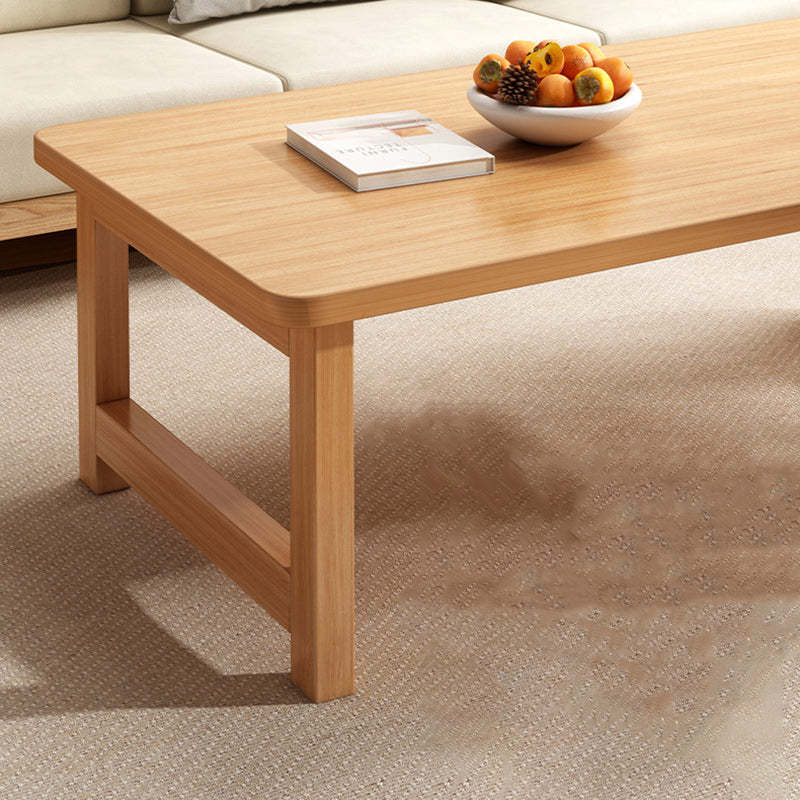 Minimalist Foldable Solid Wood Coffee Table