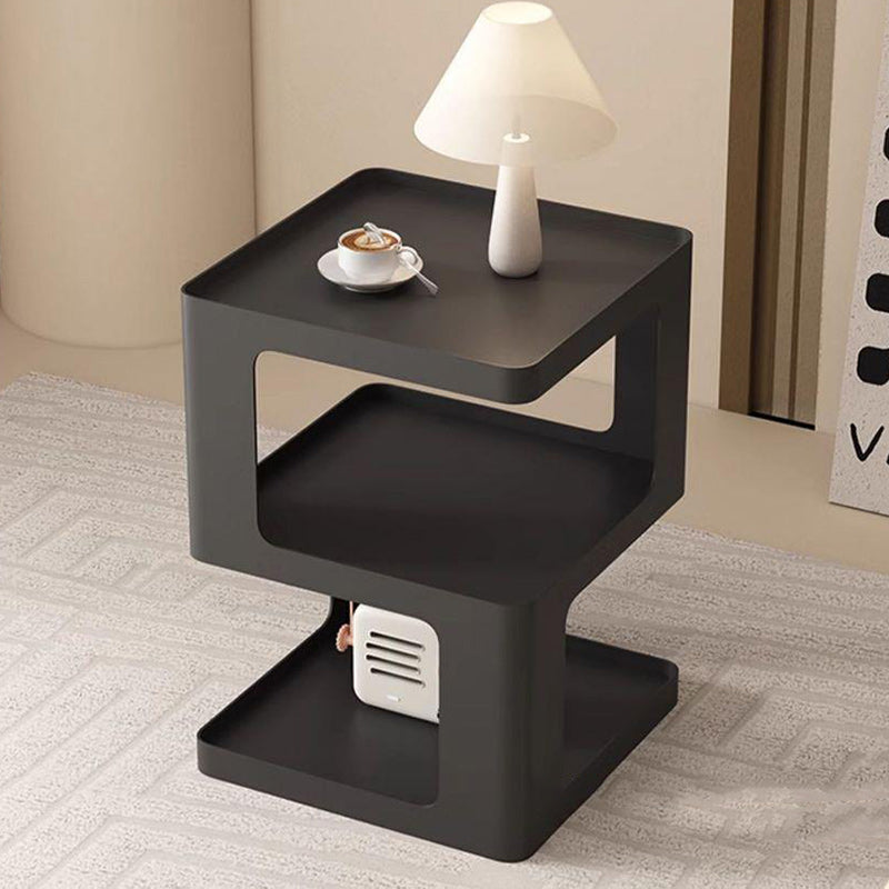 Minimalist Iron 3-Tier Side Table