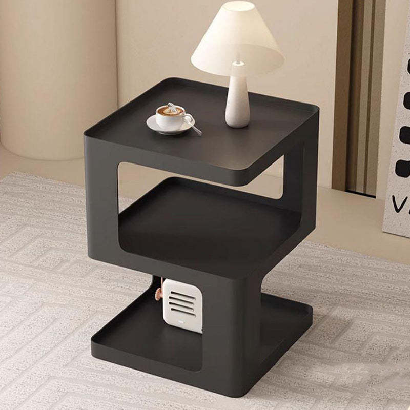 Minimalist Iron 3-Tier Side Table