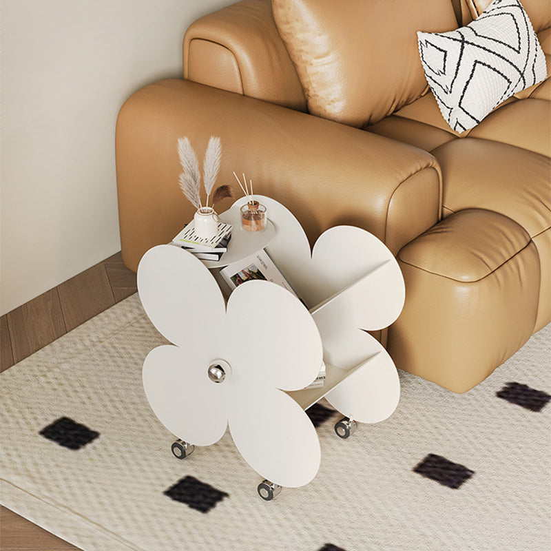 Lighom 2-tier end iron end & side tables for living room