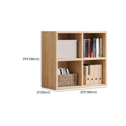 Casual Horizontal Wooden Closed Back Bookcase