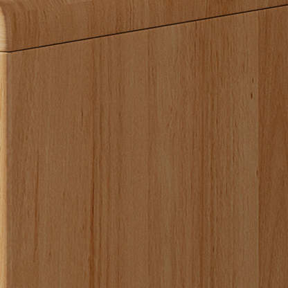 Minimalist Rubberwood Solid Wood Nightstand