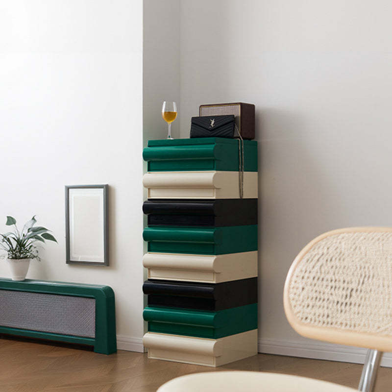 Scandinavian Cubic Movable Nightstand 2/3/4-Drawer