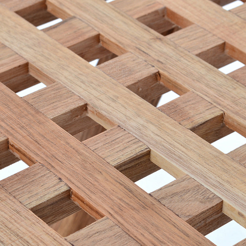 Minimalist Square Solid Wood Collapsible Coffee Table