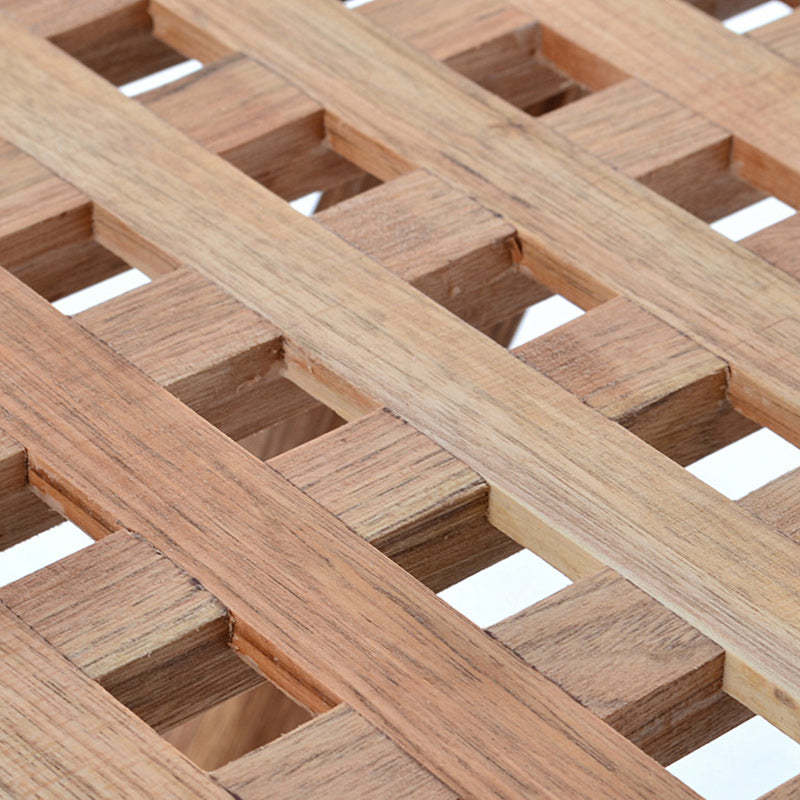Minimalist Square Solid Wood Collapsible Coffee Table