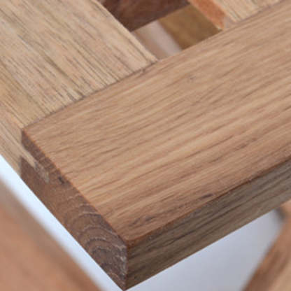 Minimalist Square Solid Wood Collapsible Coffee Table
