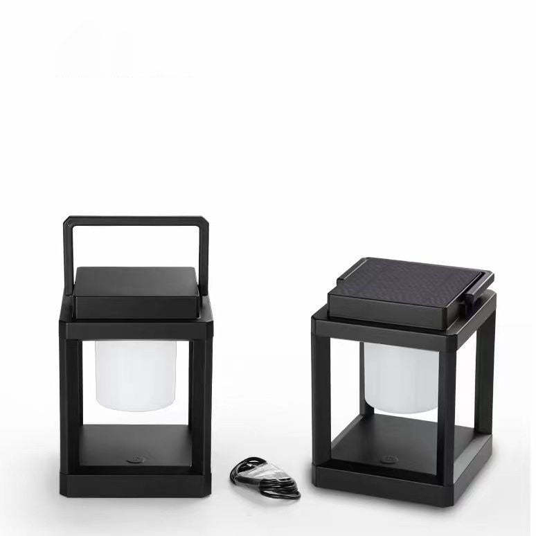 Modern Square Solar LED Outdoor Camping Light