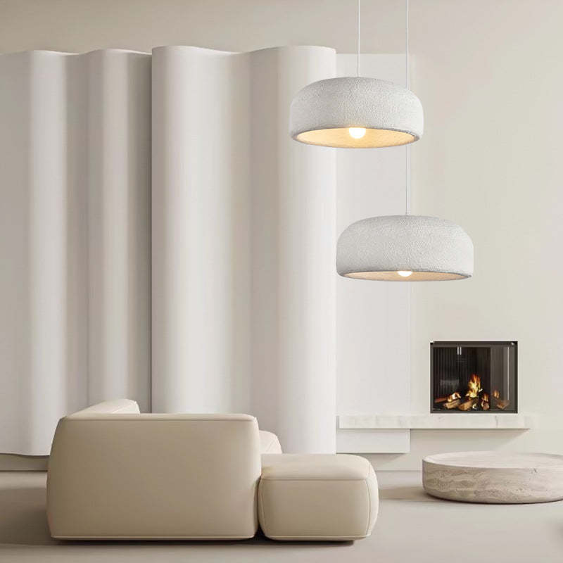 Minimalist Resin Dome Pendant Light