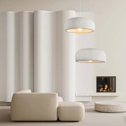 Minimalist Resin Dome Pendant Light