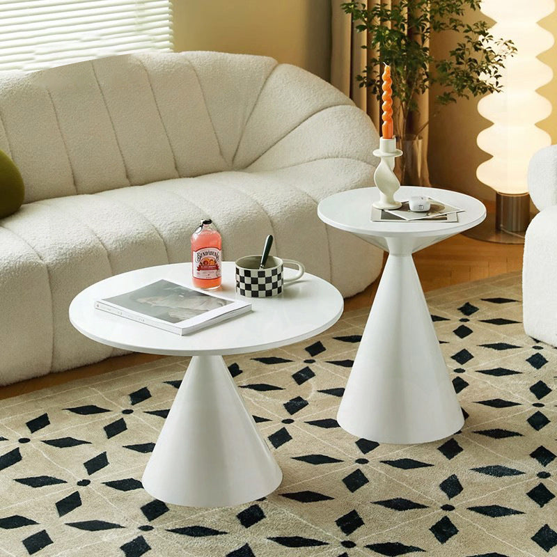 Minimalist Hourglass Iron Coffee Table