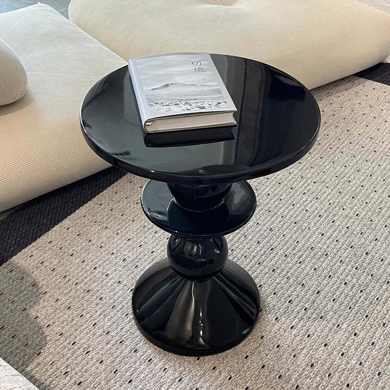 Nordic Resin Lacquer Side Table