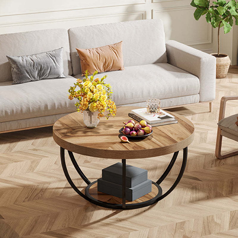 Modern Luxury Round Steel Coffee Table