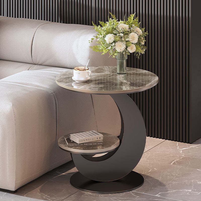 Luxury Round Sintered Stone Coffee Table