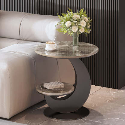 Luxury Round Sintered Stone Coffee Table