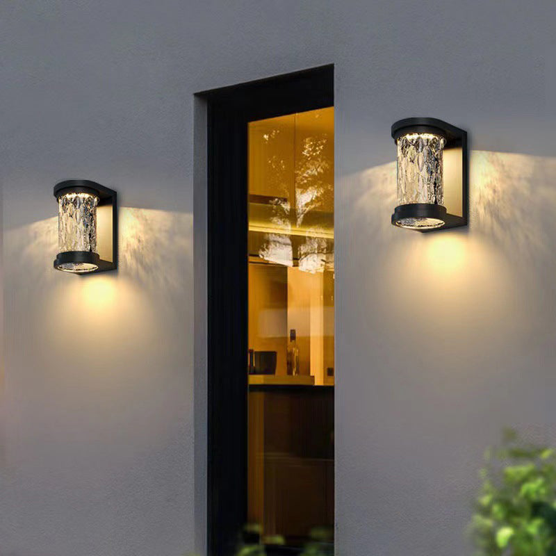 Minimalist Solar Outdoor Wall Light