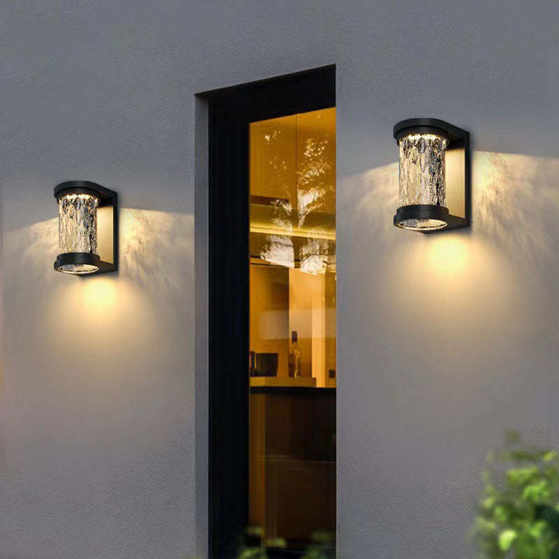 Minimalist Solar Outdoor Wall Light