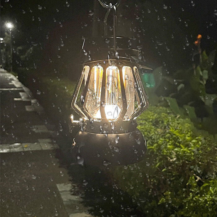 Modern Handheld Metal Camping LED Outdoor Light
