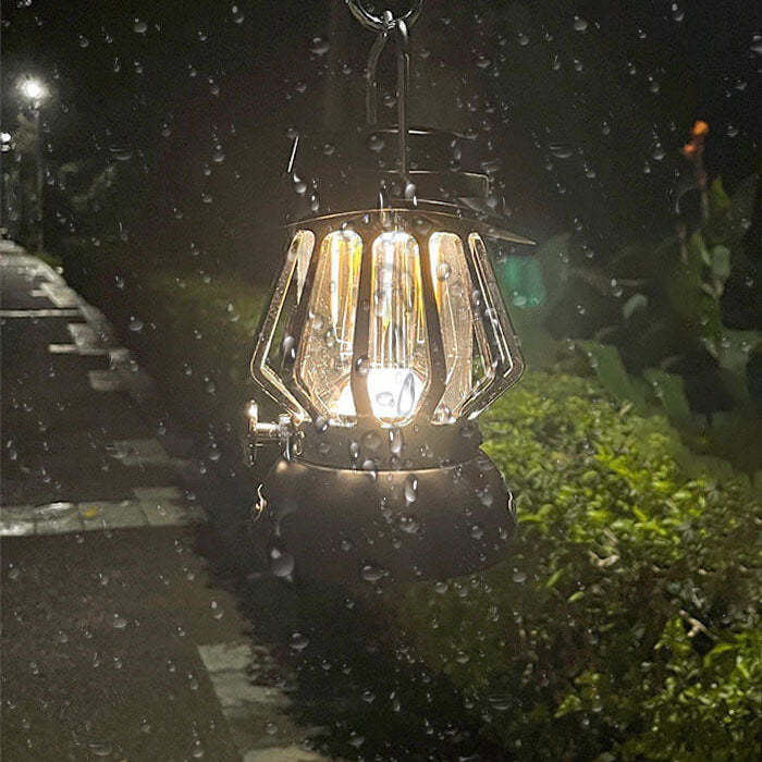 Modern Handheld Metal Camping LED Outdoor Light