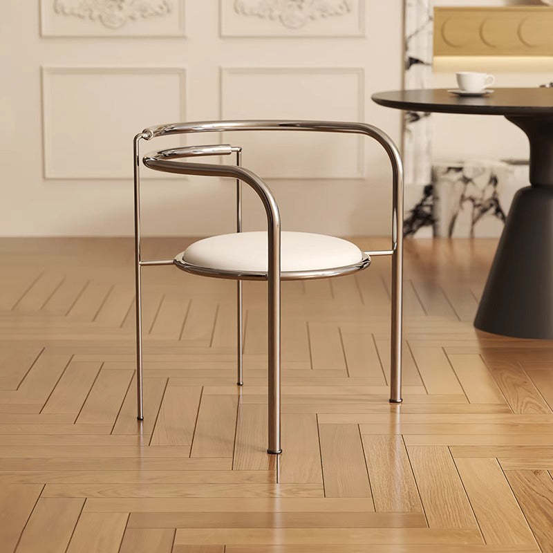 Scandinavian Curved Ash Wood Dining Chair