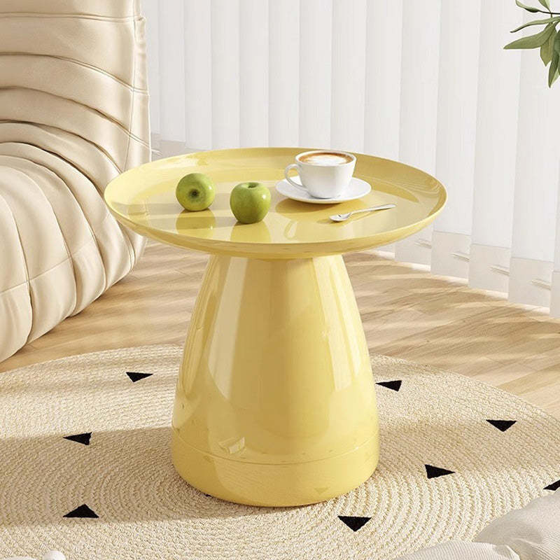 Minimalist Round Plastic Coffee Table