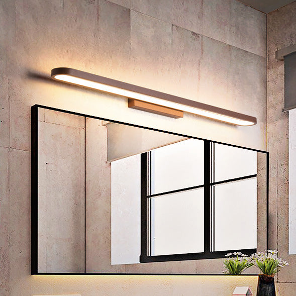 European Circular Aluminum LED Vanity Wall Sconce — White Light (5000K) / 110V-120V For US/CA