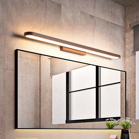European Circular Aluminum LED Vanity Wall Sconce — White Light (5000K) / 110V-120V For US/CA